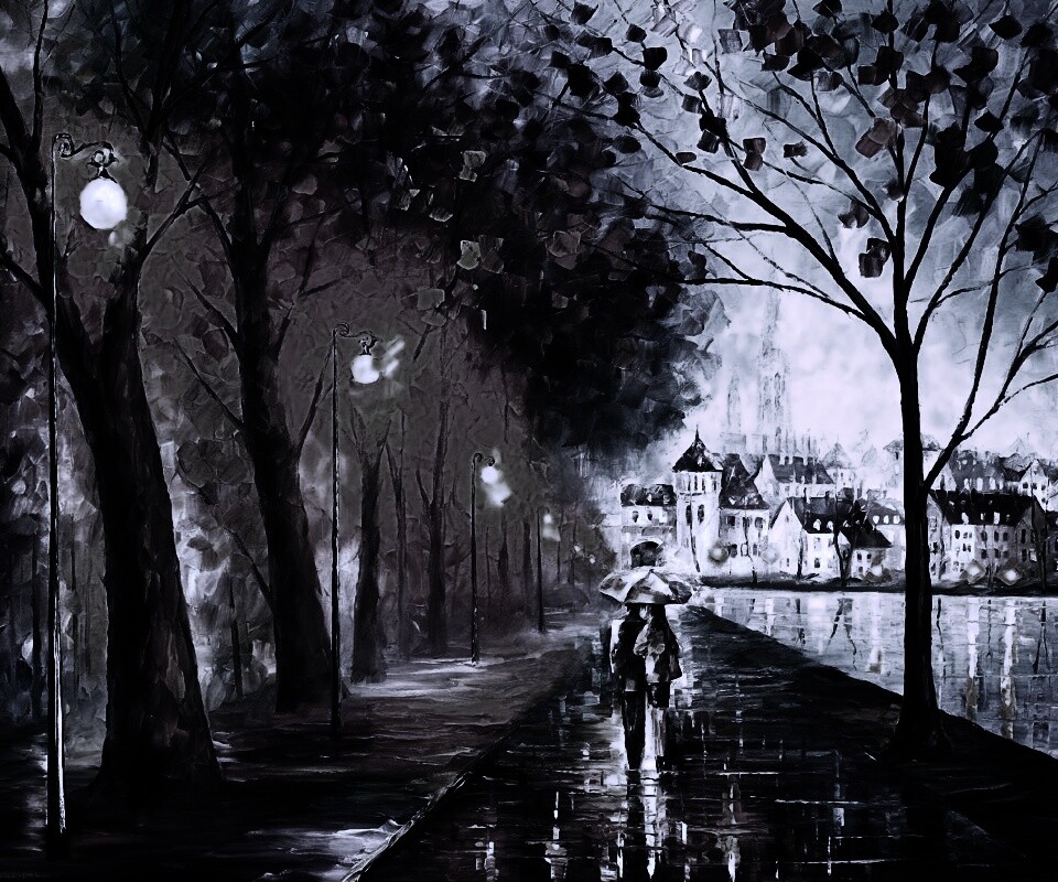 Осень вдвоем обои