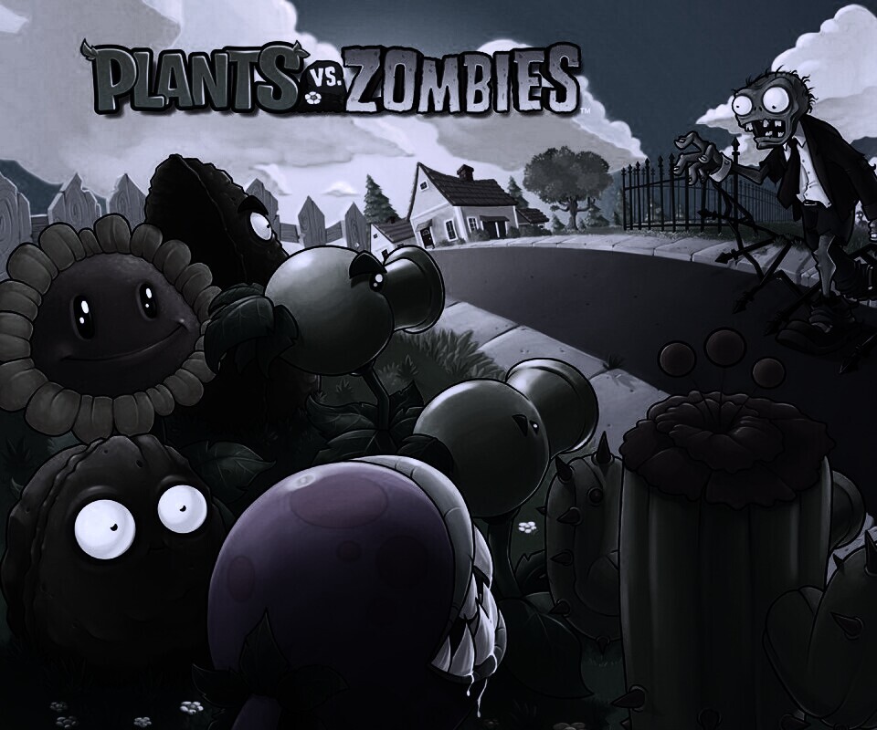 Plants vs zombies обои