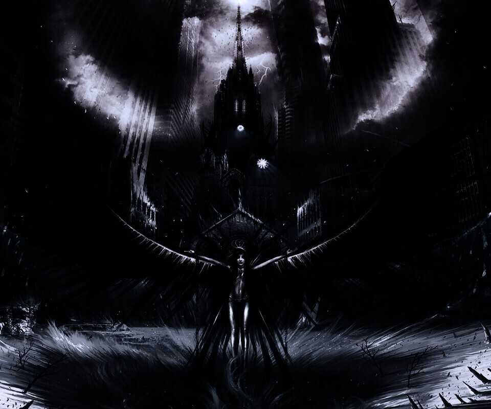 Тёмный ангел обои