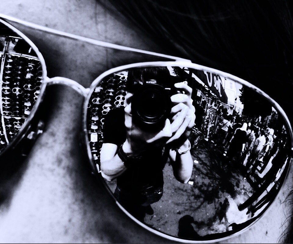 В очках обои