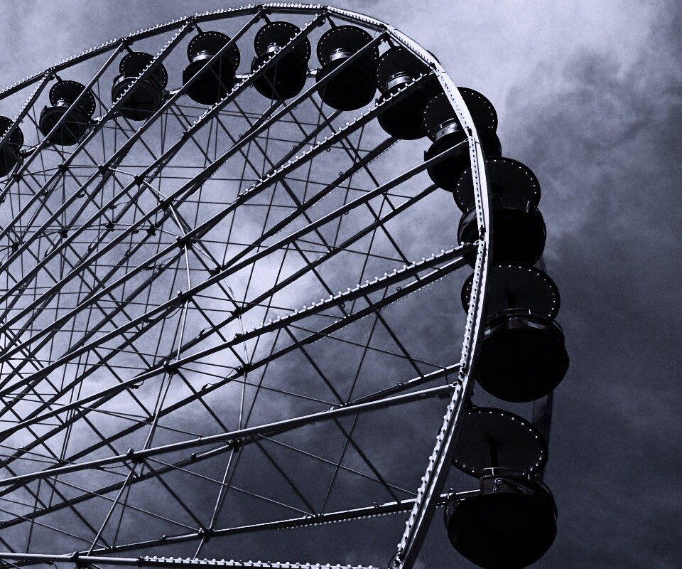 Колесо обозрения обои