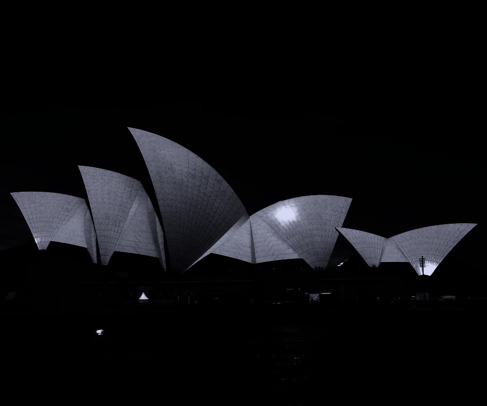 Здание оперного театра в Сиднее обои
