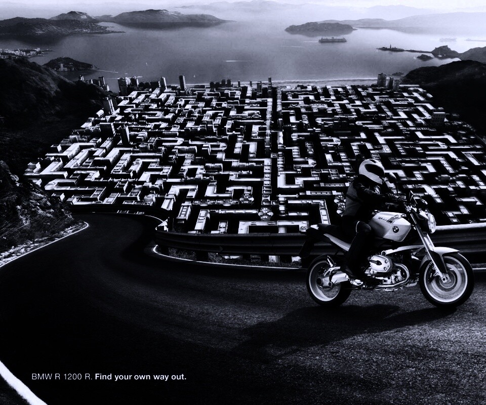 BMW R 1200 R. Найди свой путь наружу. обои