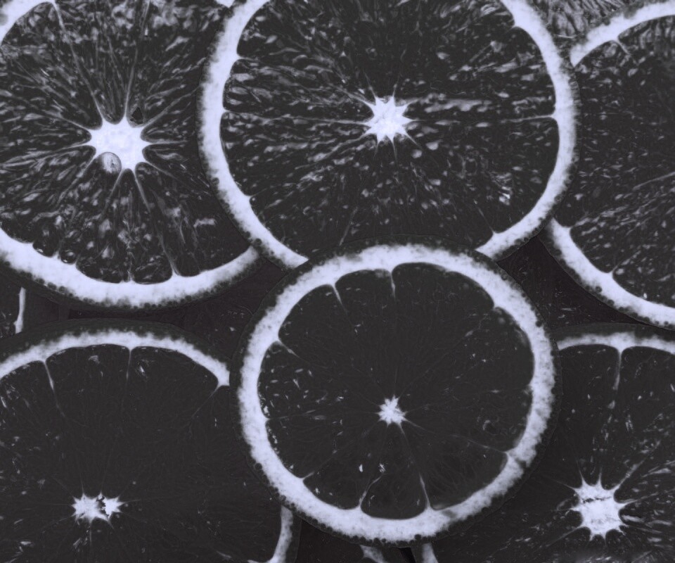 Апельсиновые дольки обои