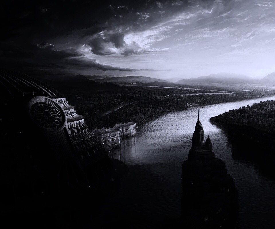 Древний город обои