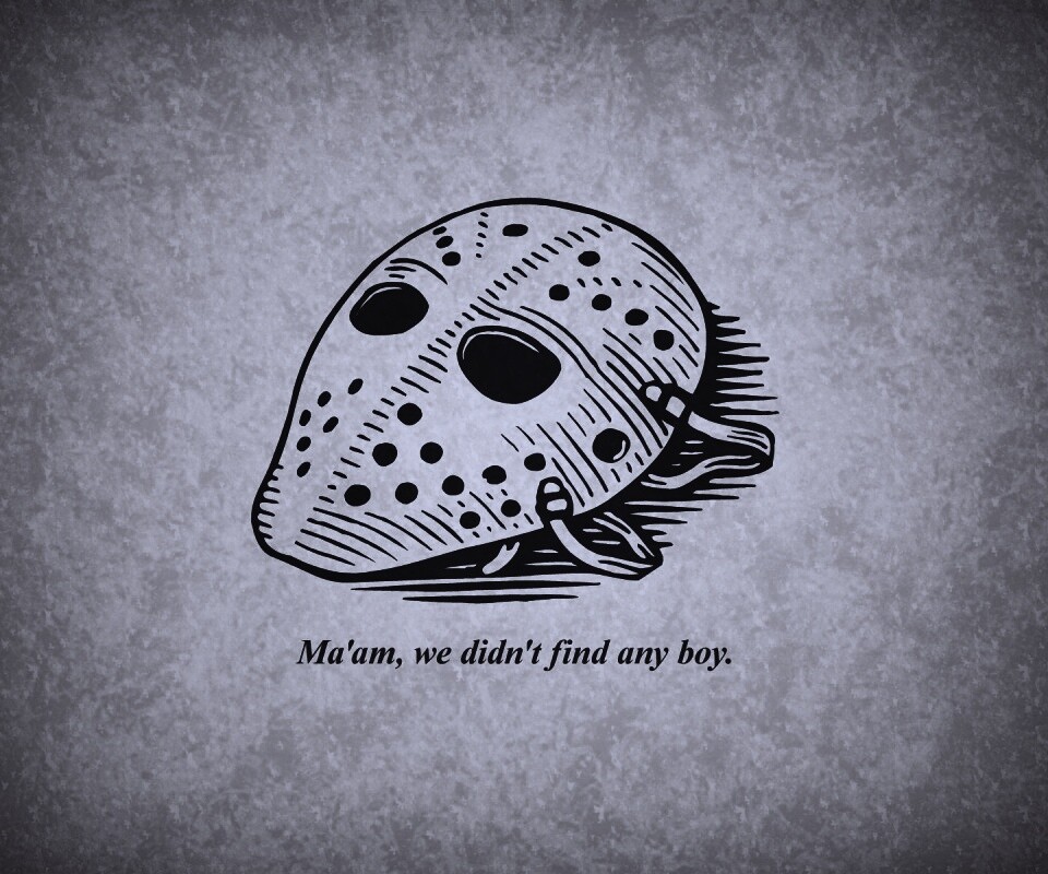 Маска Джейсона обои