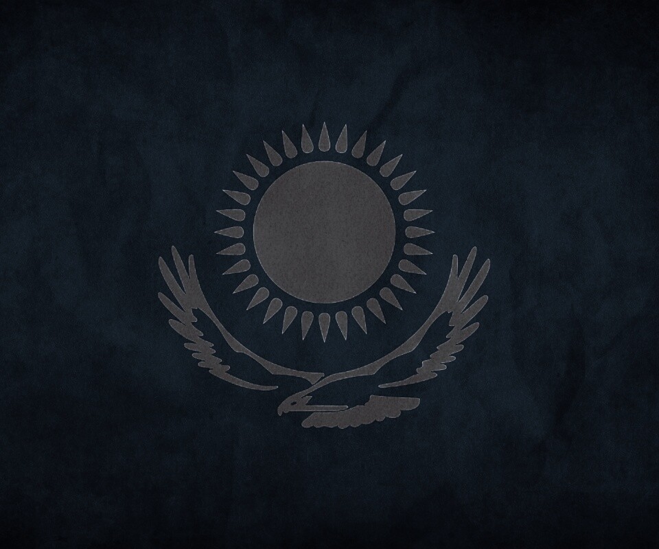 Флаг Казахстана обои