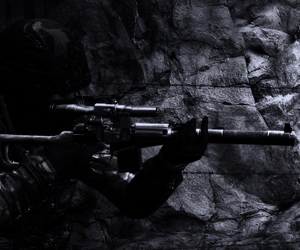 Снайпер из Counter Strike обои