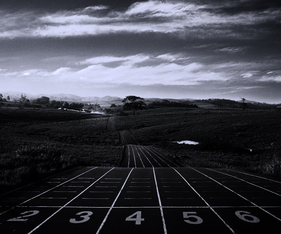 Бесконечная беговая дорожка обои