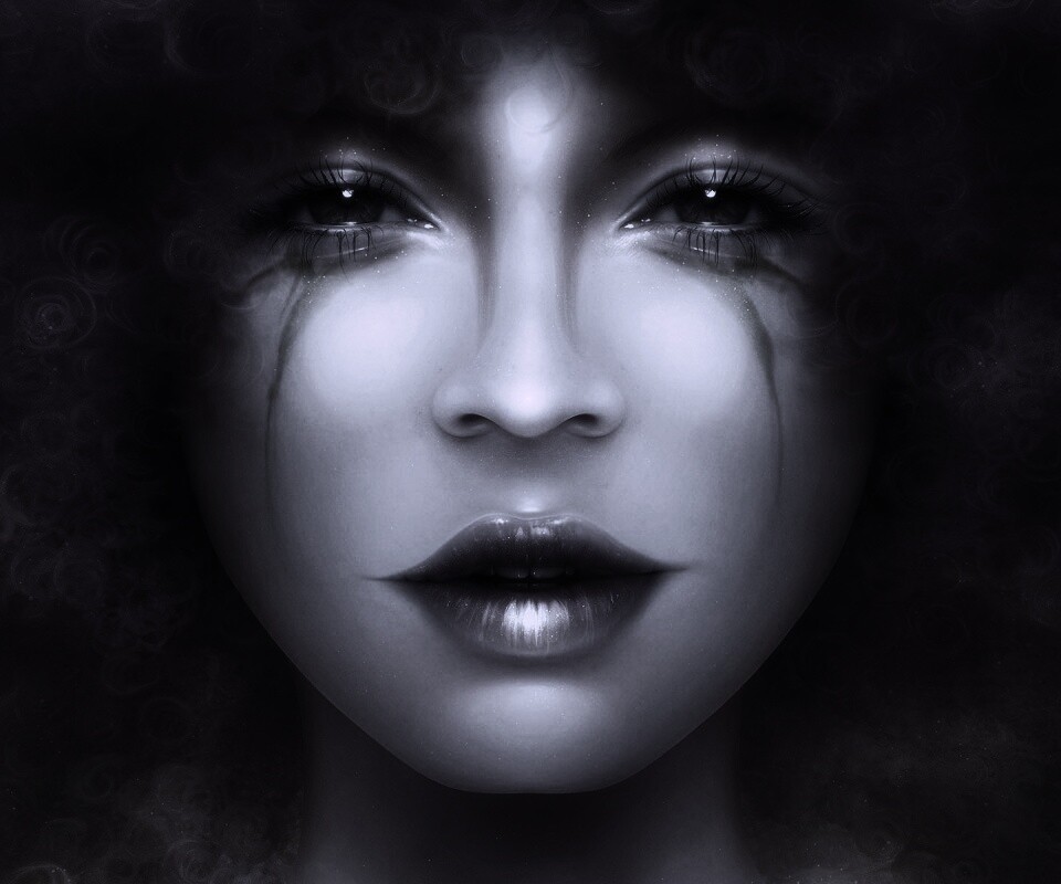 Карамельное личико обои