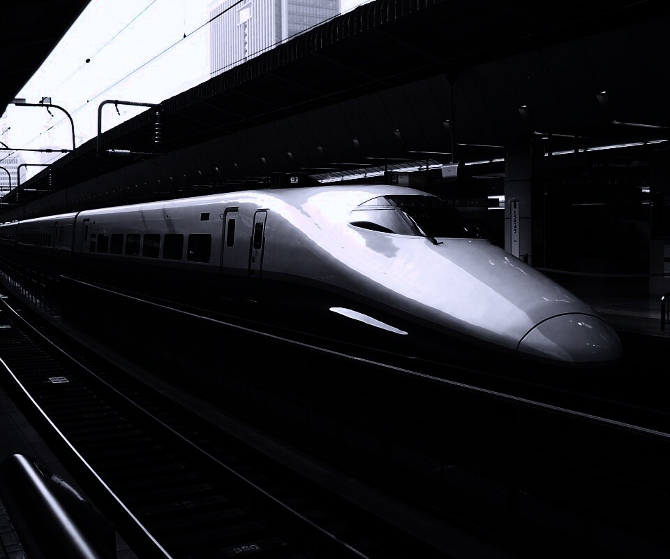 Модель скоростного поезда обои