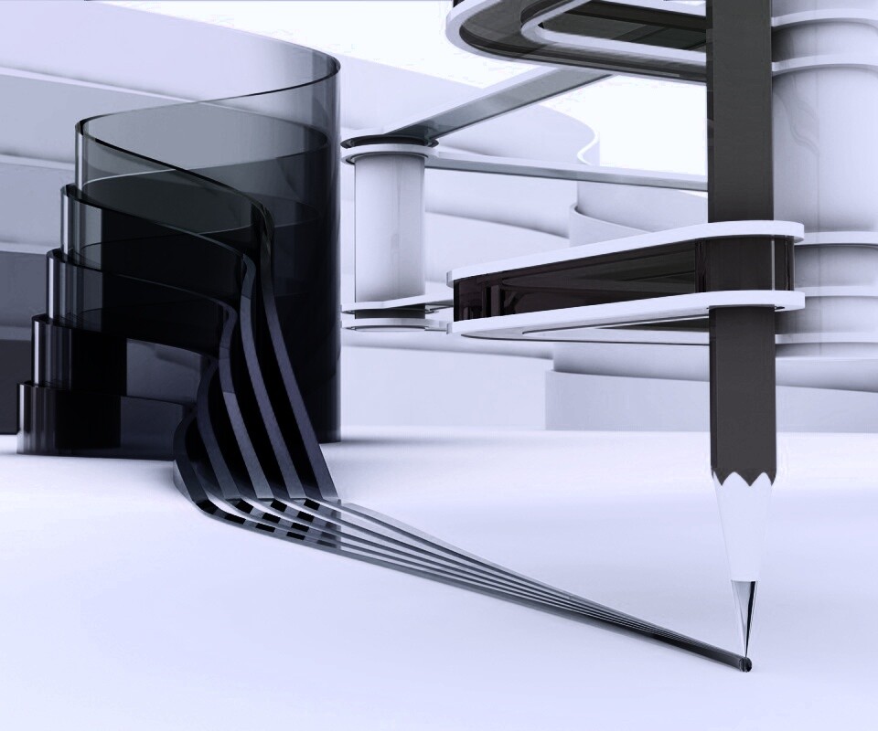 Фантазия карандаша обои