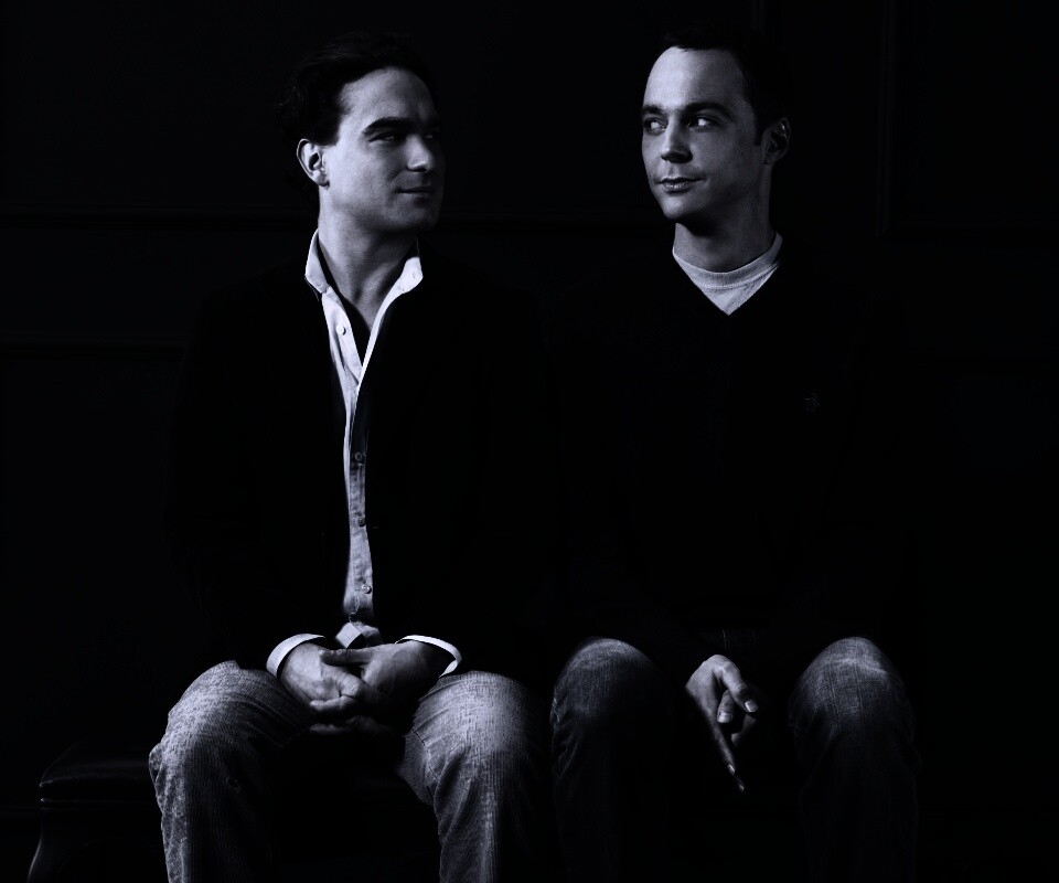 Шелдон Купер и Леонард Хофстедер обои