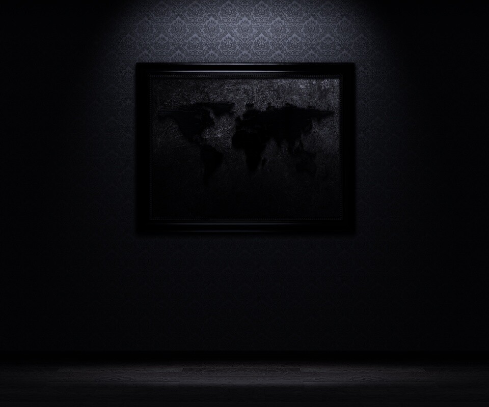 Картина с картой мира обои