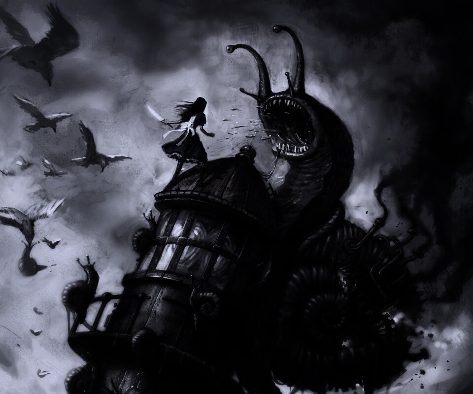 Битва с механической улиткой обои