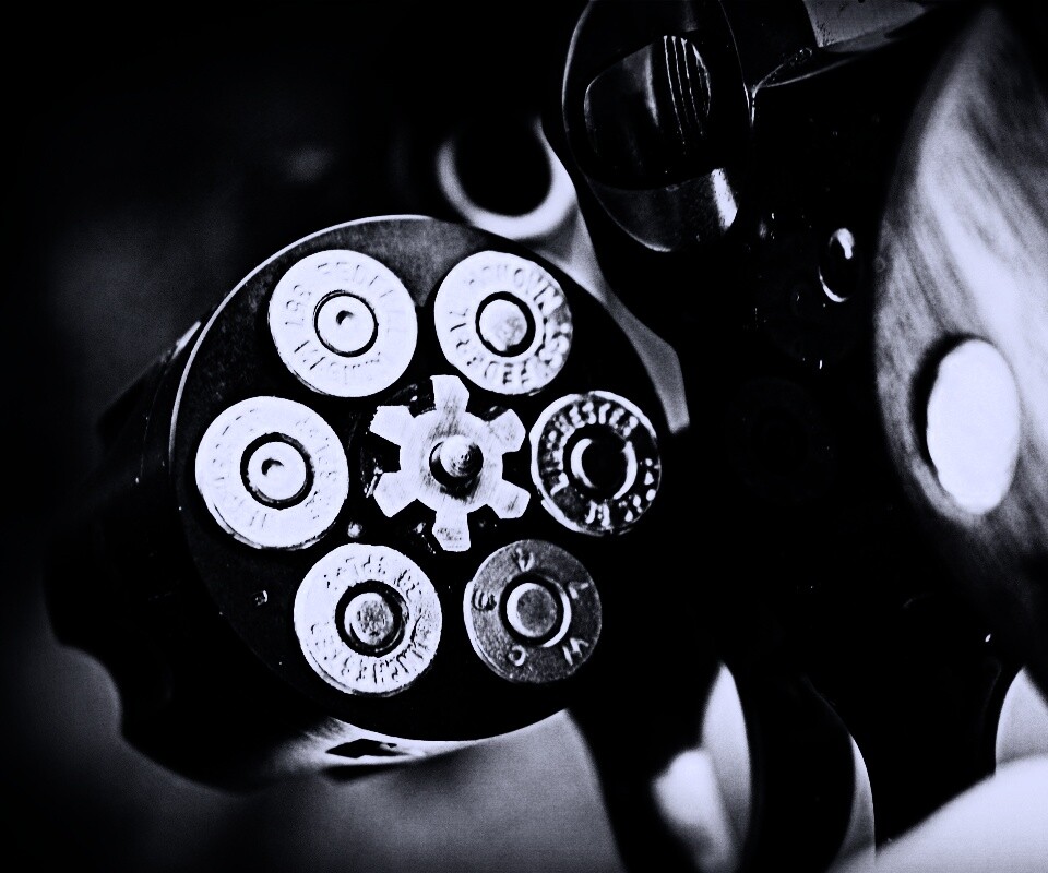 Барабан револьвера обои