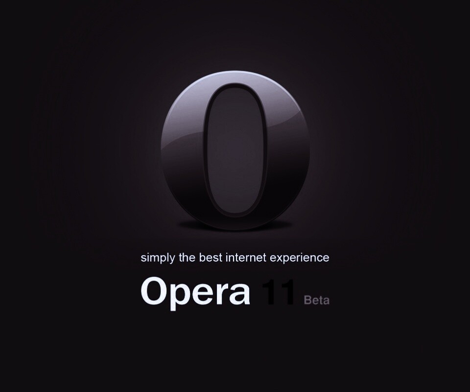Opera 11 обои