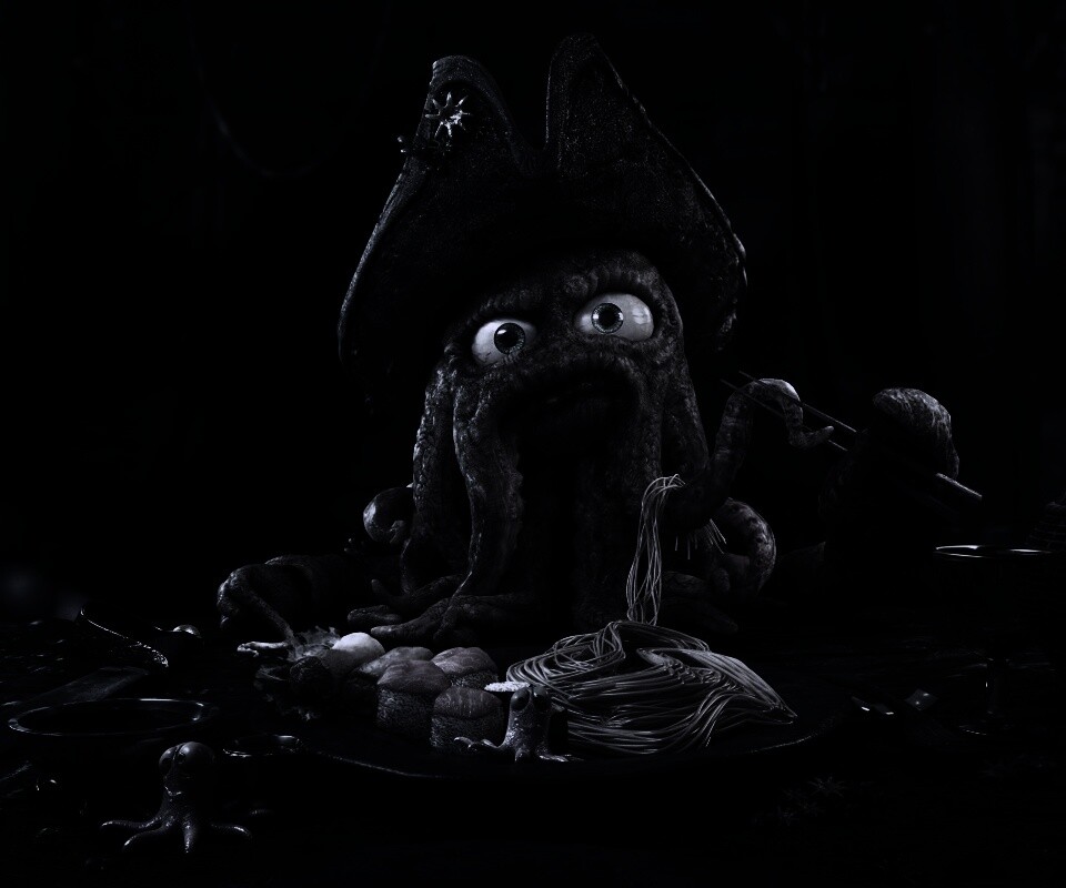 Мультяшный Дэви Джонс обои