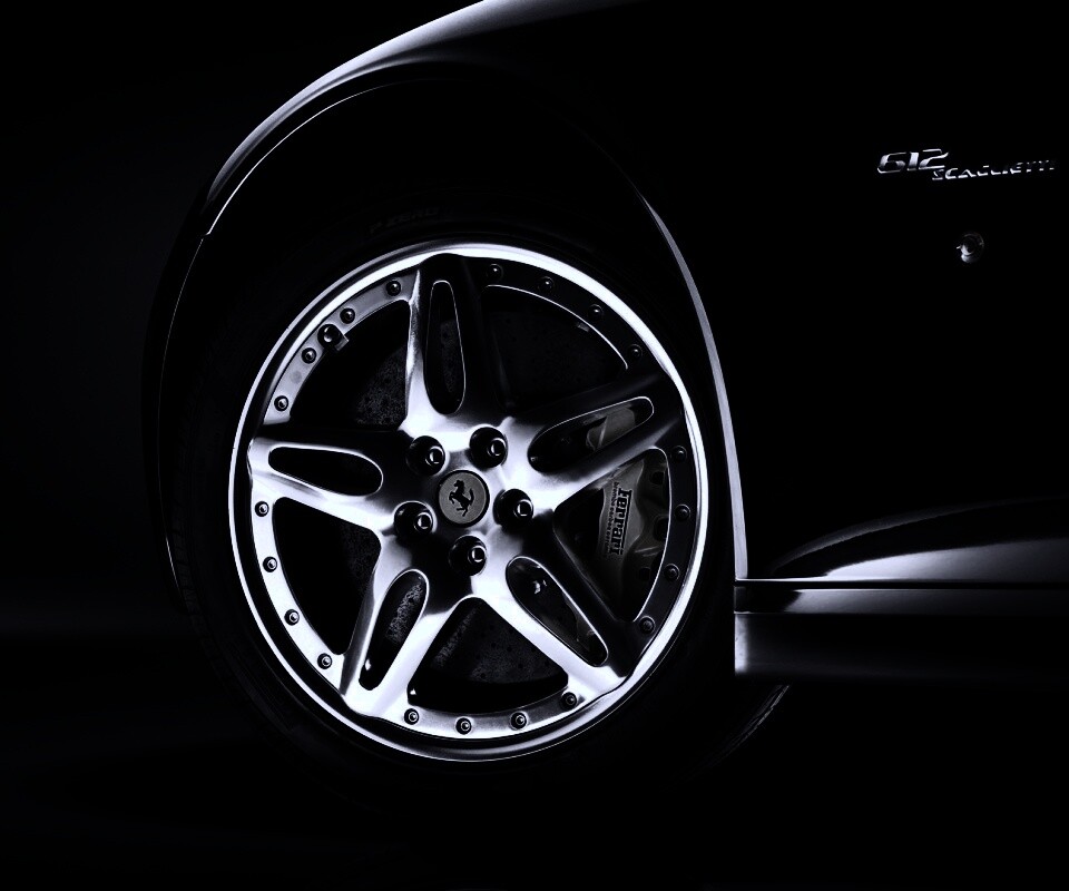 Колесо Scaglietti 612 обои