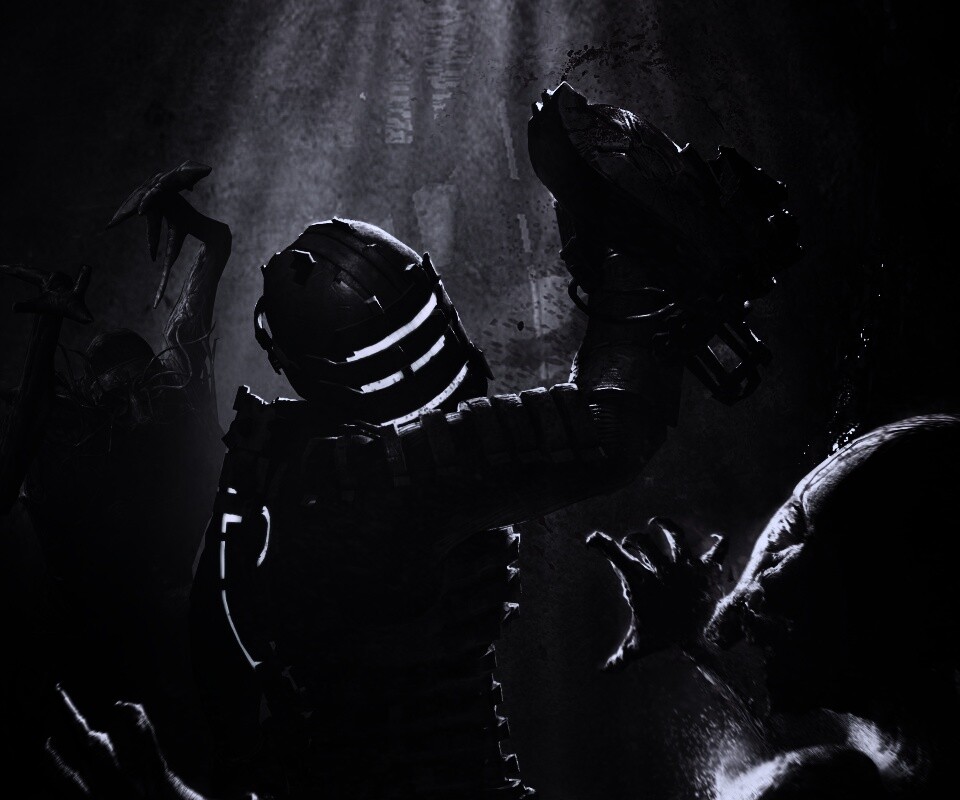 Айзек Кларк выпилил монстра обои