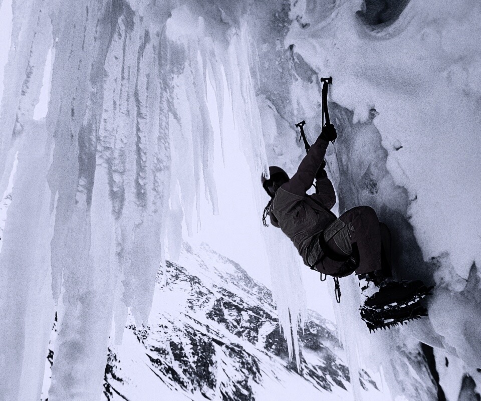 Альпинист обои