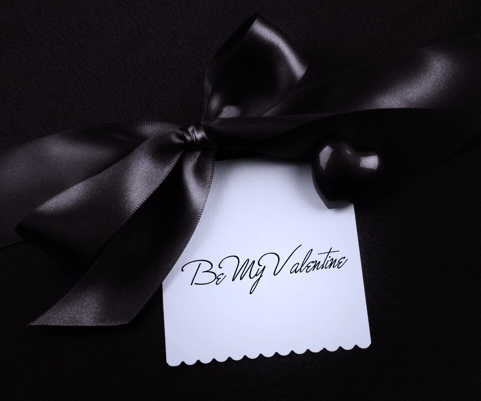 Открытка на день Святого Валентина обои