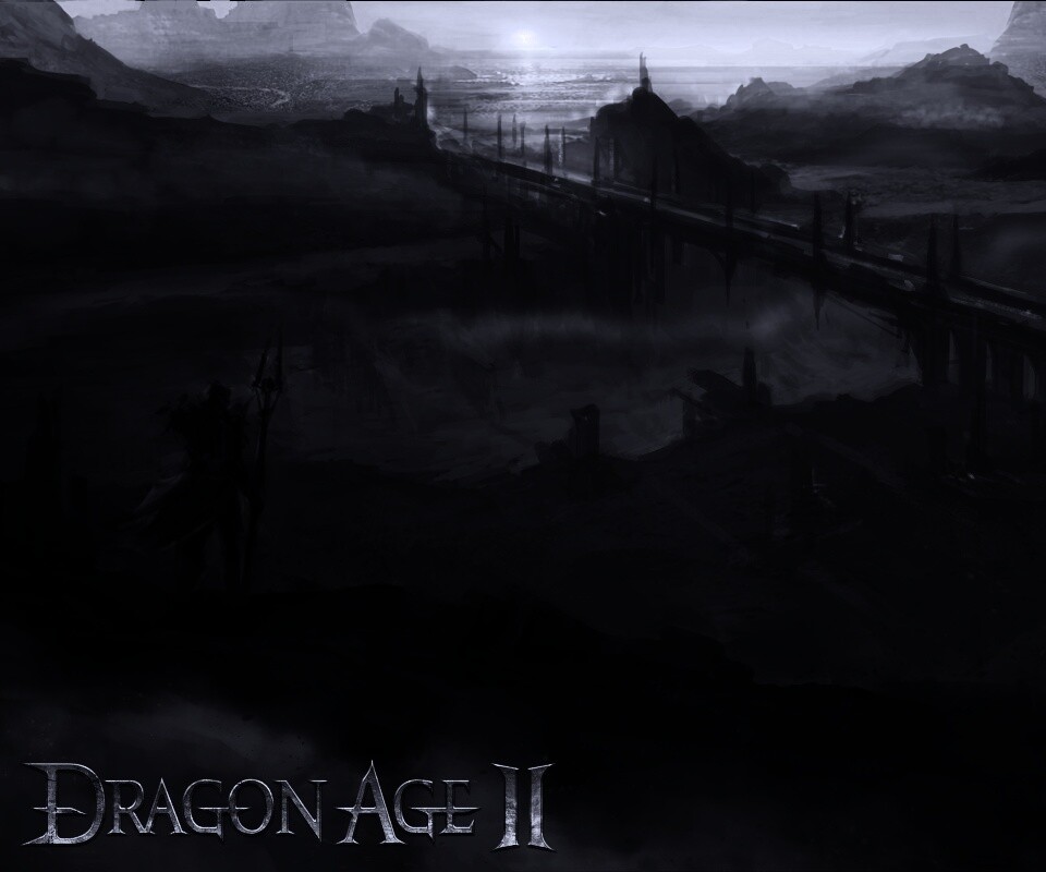 Пейзаж Dragon Age обои