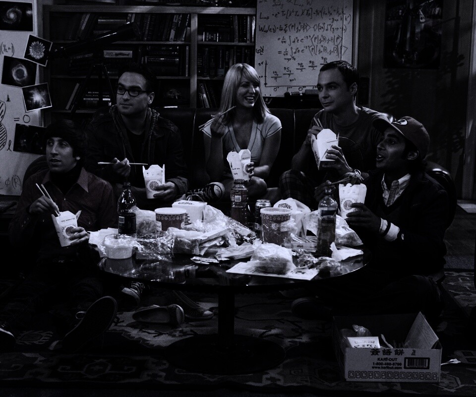 Теория большого взрыва обои