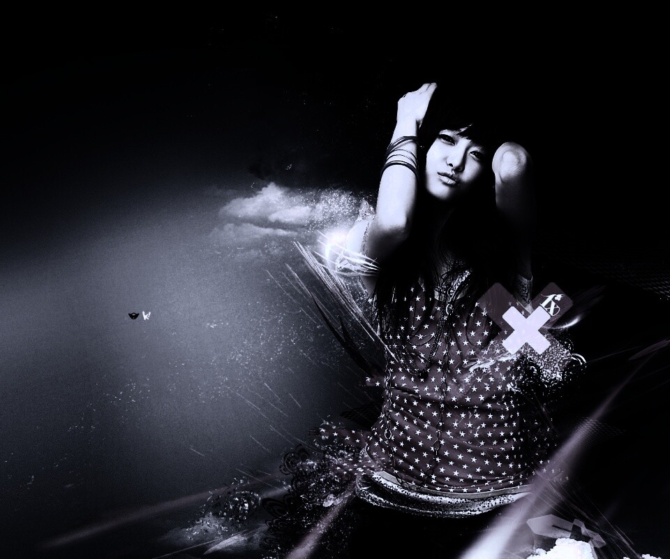 Гламурная китаянка обои