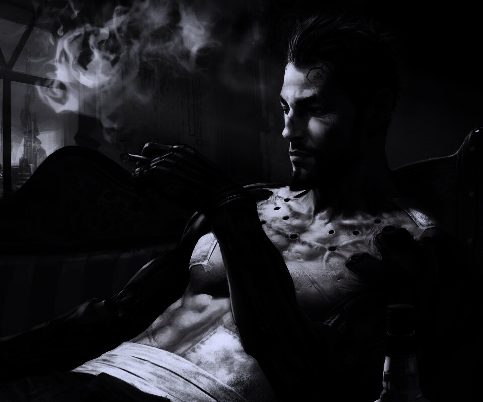 Киборг обои