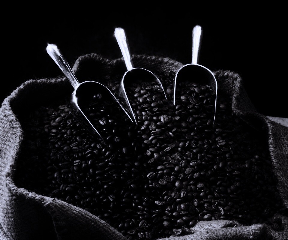 Мешок кофейных зерен обои