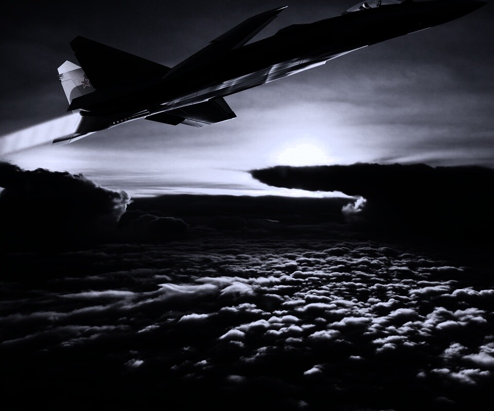 Истребители в небе обои