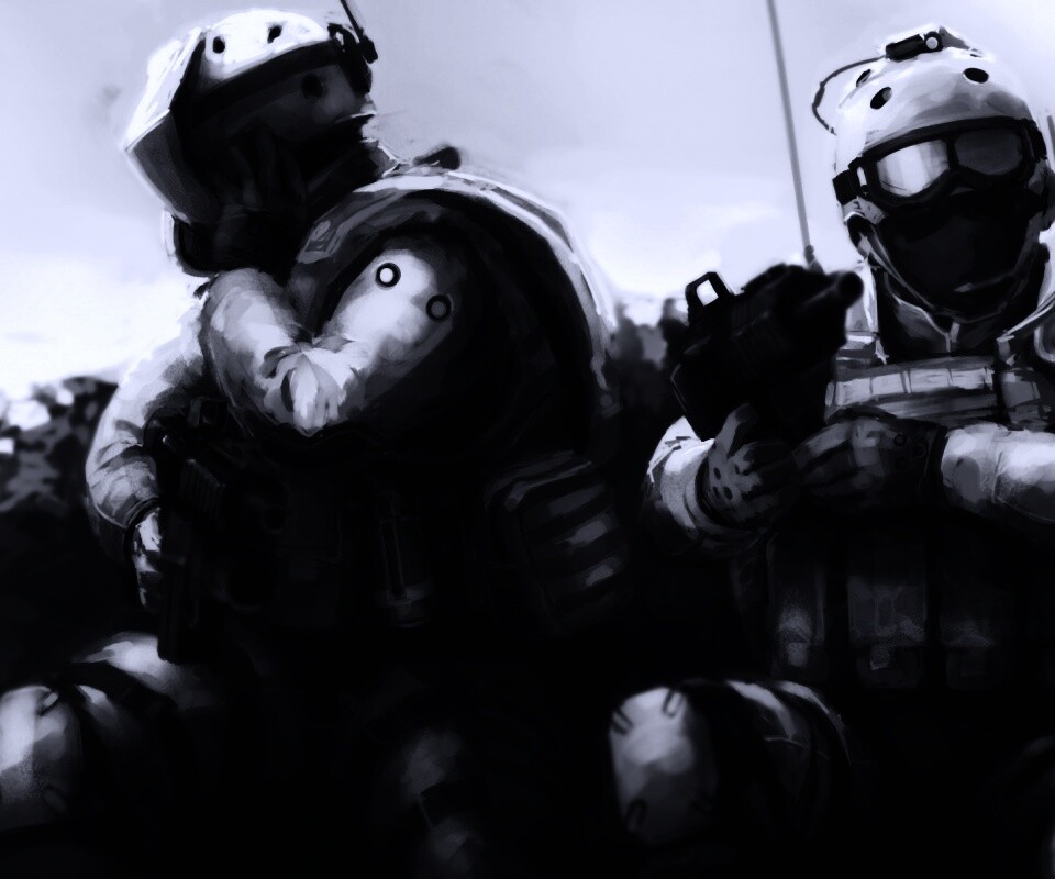 Спецназ в засаде обои