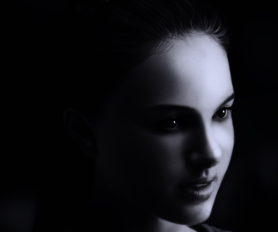 Лицо девушки обои