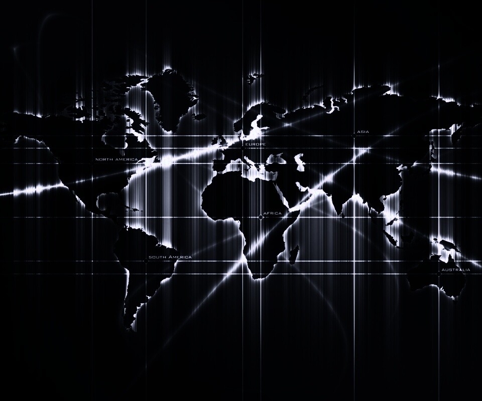 Карта мира в новом стиле обои