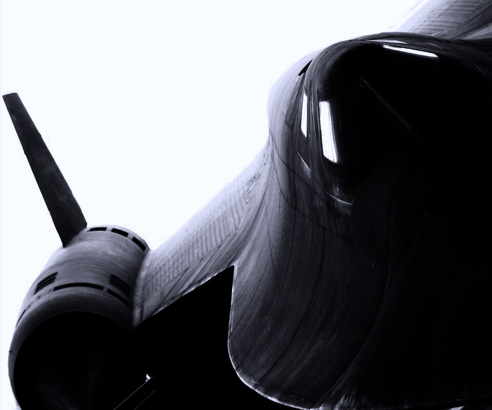 Самолет SR-71 BlackBird обои