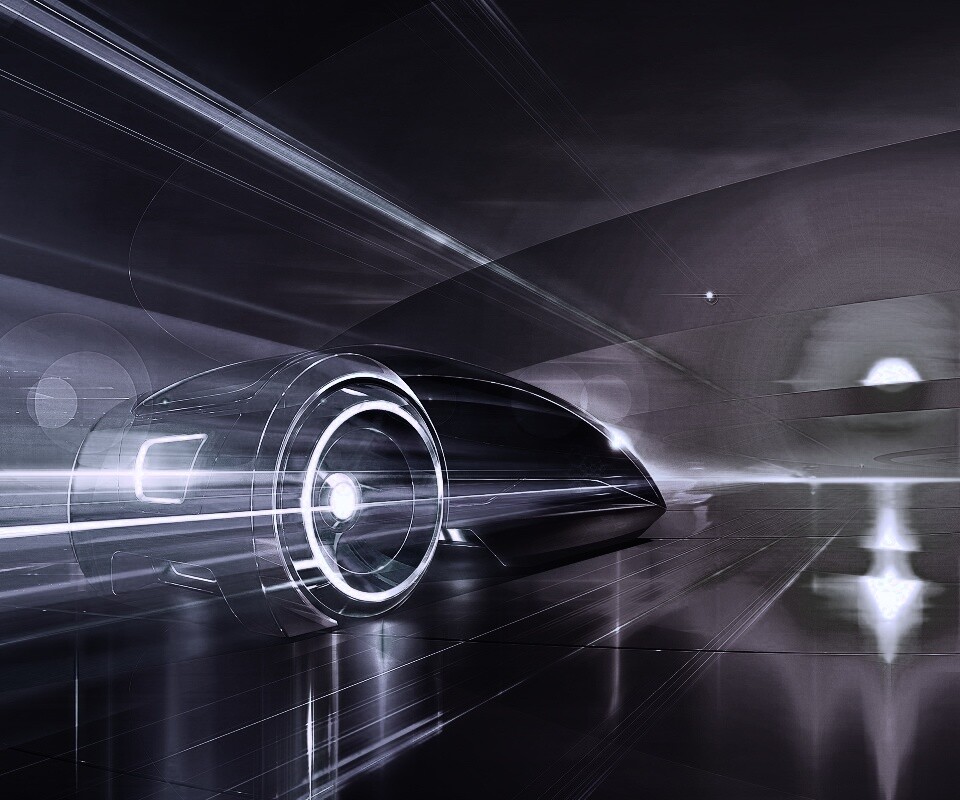 В закат обои