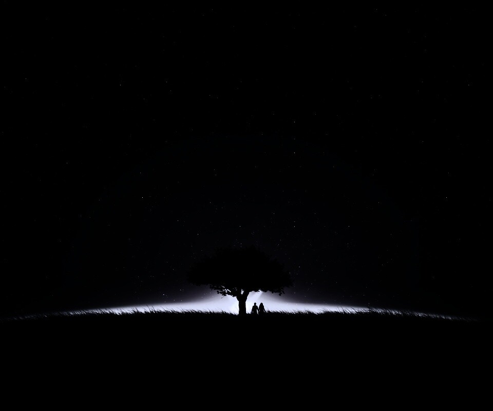 Звёздная ночь обои