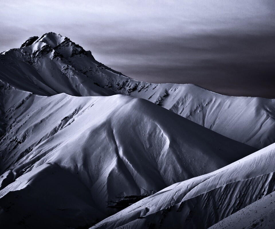 Снежные вершины обои