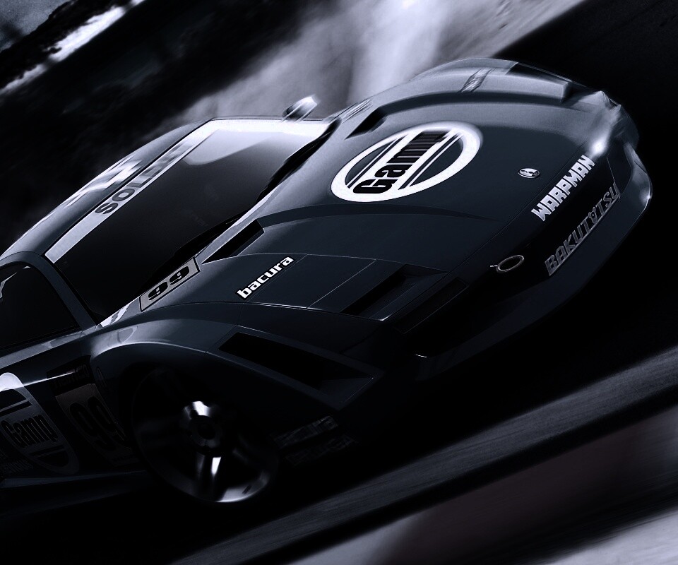 Гоночный автомобиль обои