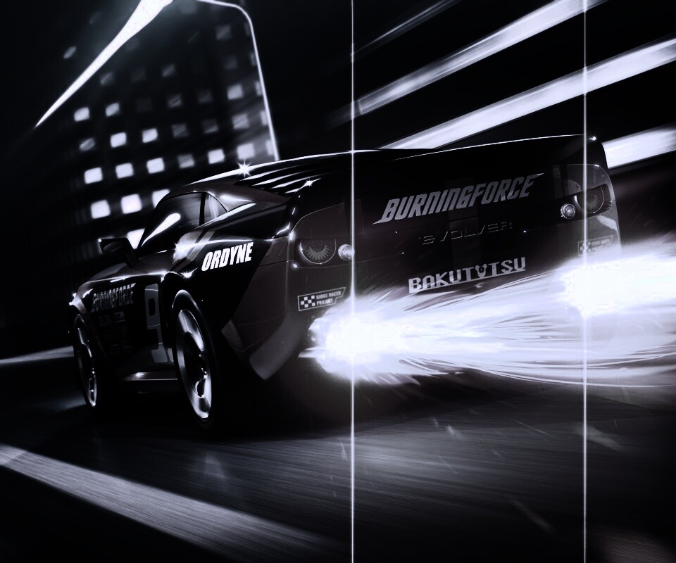 Ночное нитро обои