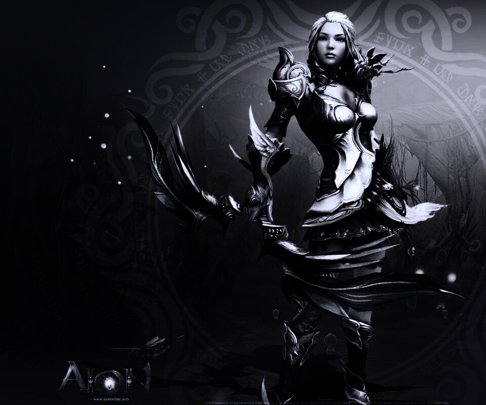 Лучница из Aion обои