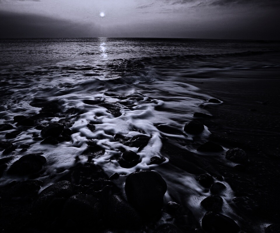 Каменистый берег обои