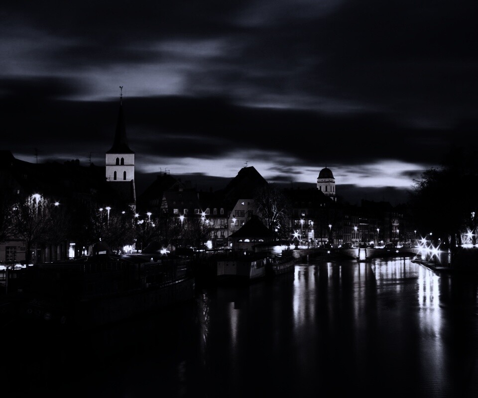 Город Страсбург обои