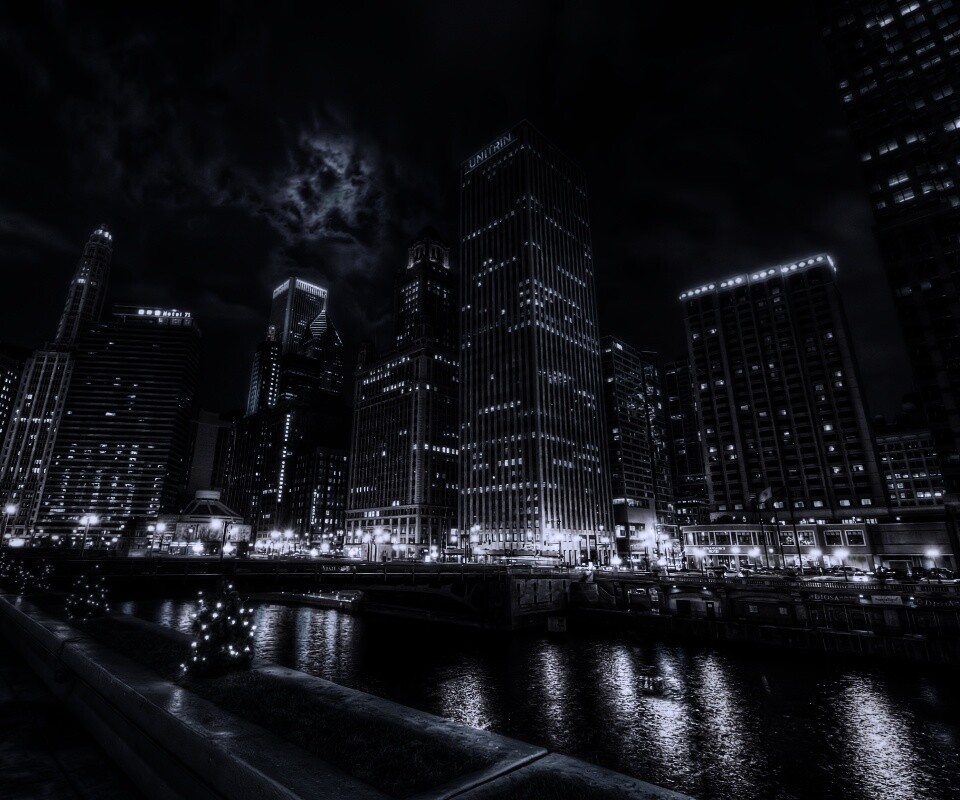 Потрясающий городской вид обои