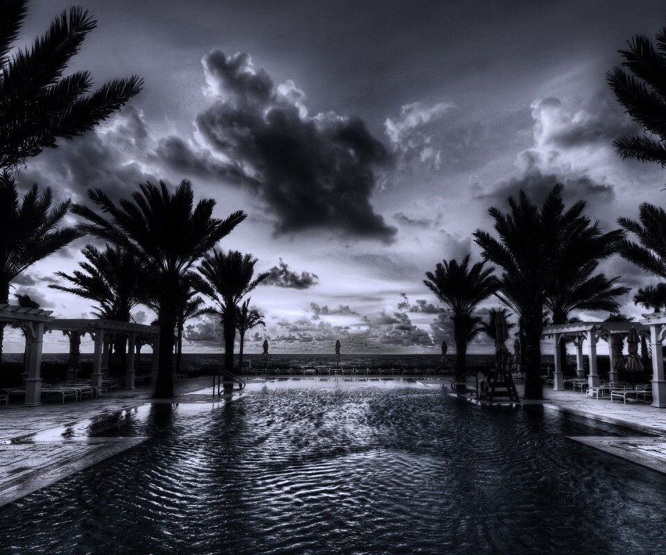 Бассейн обои