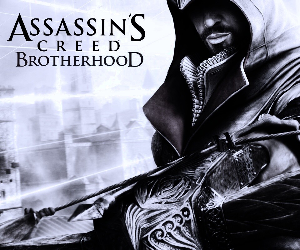 Ассасин с арбалетом обои