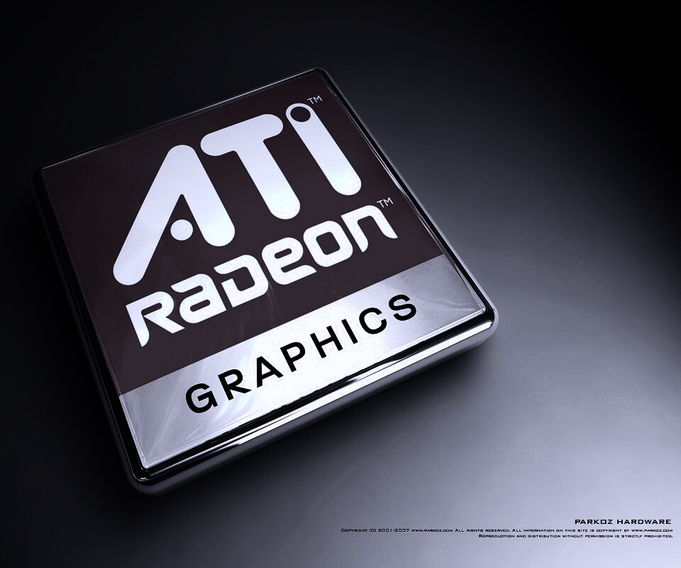 Логотип Ati Radeon Graphics обои