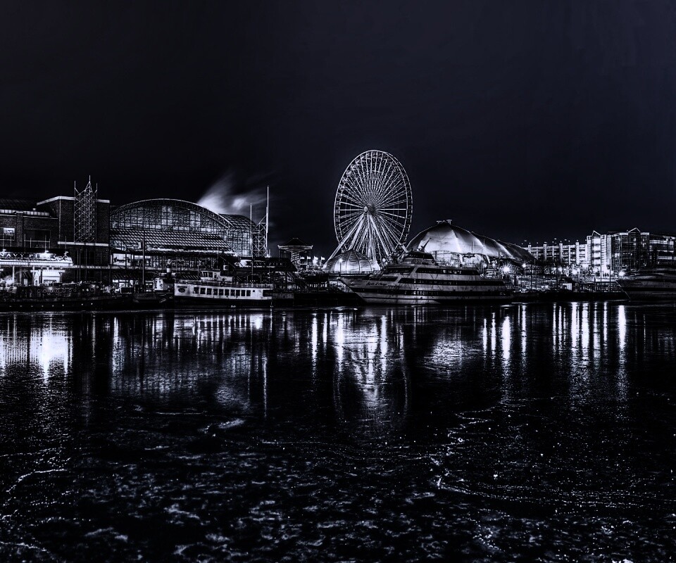 Причал для яхт обои