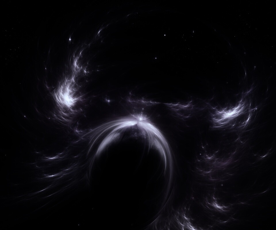 Сиреневая туманность обои